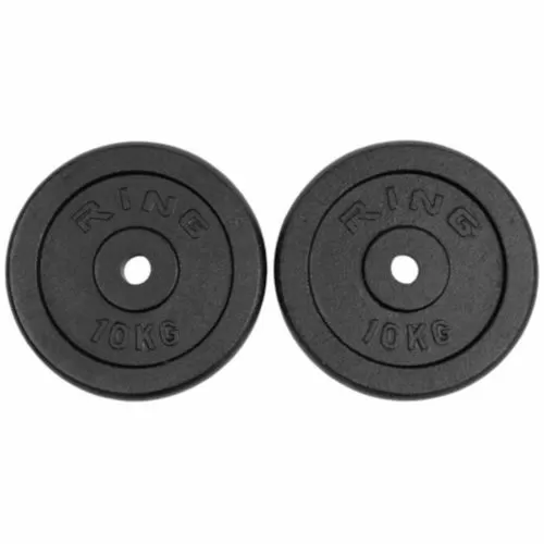 RING Utezi 2x10kg od lijevanog željeza - RX PLO1-10