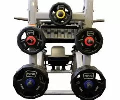 RING olimpijski gumirani pločasti uteg 5kg