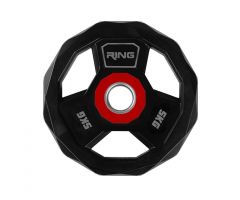 RING olimpijski gumirani pločasti uteg 5kg