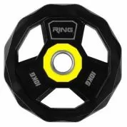 RING olimpijski gumirani pločasti uteg 10kg