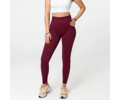 RING Flow Seamless tajice Burgundy