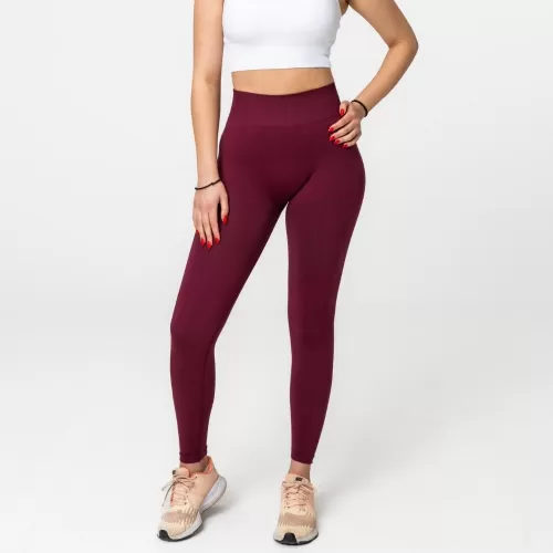 RING Flow Seamless tajice Burgundy