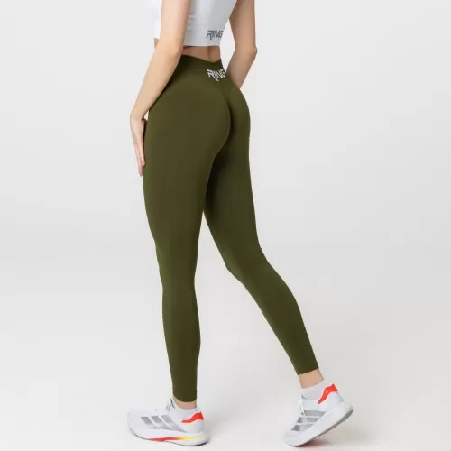RING Flow Seamless tajice Deep Olive