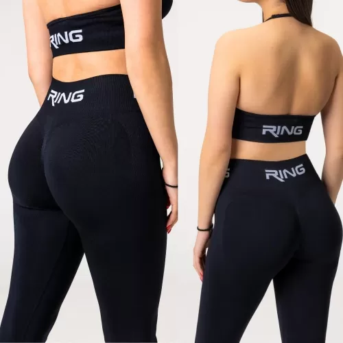 RING Icon Seamless tajice Jet Black