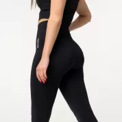 RING Core Seamless tajice Jet Black