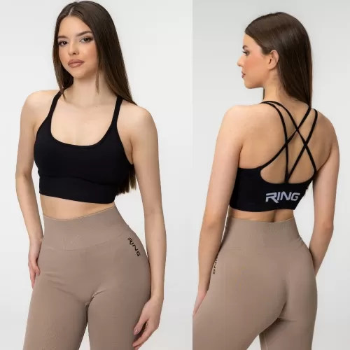 RING Core Seamless tajice Mocha Meringue