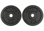 RING Utezi 2x5kg od lijevanog željeza - RX PLO1-5